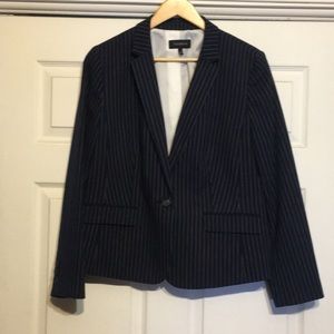 Talbots Suit, Navy Pinstripe Suit